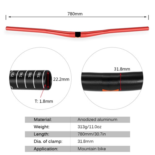 Aluminum alloy handlebar - _aluminum,