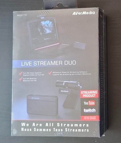 Avermedia live streamer - avermedia, duo