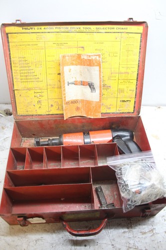 Hilti 400b powder actuated - hilti,