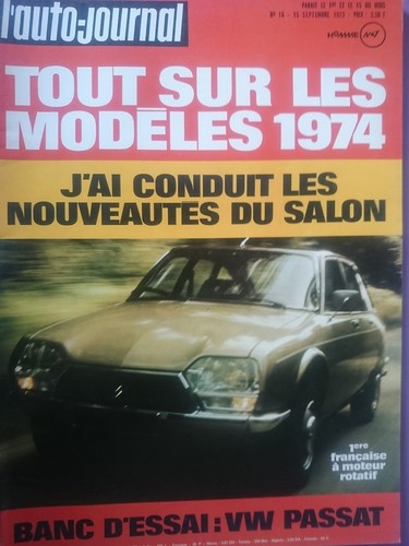 Auto journal 1973 citroen - journal,