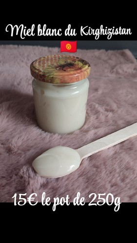 Miel blanc sainfoin du - blanc, de
