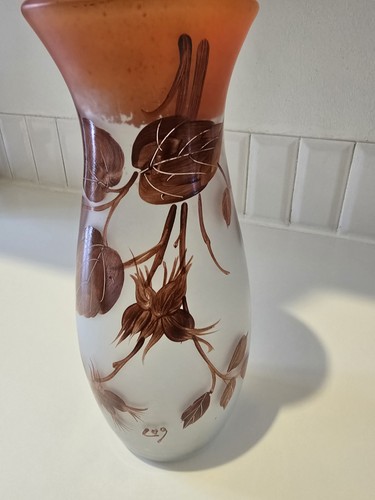Très beau vase signé - signé, leg