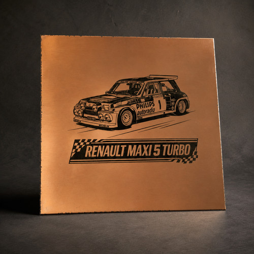 Miroir cuivré renault maxi - cuivré, 5