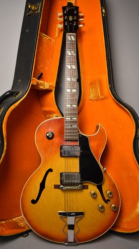 1969 gibson 175d - 1969, cherry