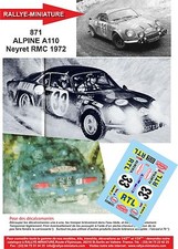 Decals ref 0871 alpine - ref,