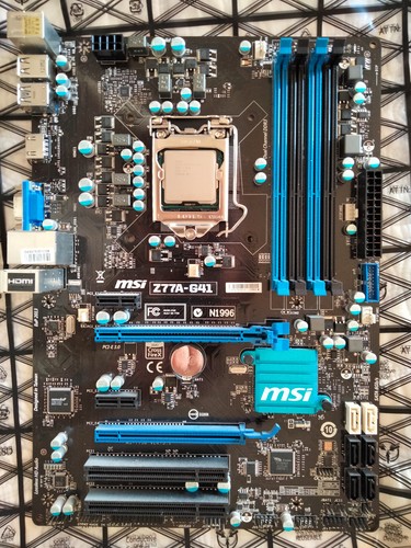 Carte mère msi z77a - msi, z77a-g41