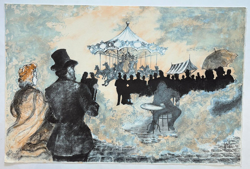 Carrousel manege henri westel - carrousel,