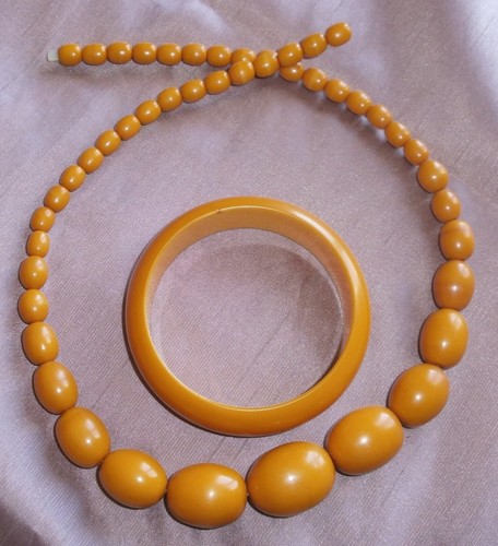 Parure art déco collier - parure,