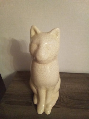Chat assis émaux longwy - Émaux, de