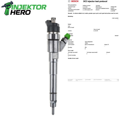 0445120011 injecteur fiat - 0445120011,