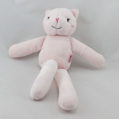 Doudou chat rose petit - doudou,