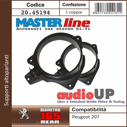 Supports enceintes 165 mm - d,