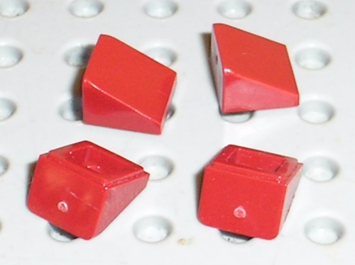 Lego dkred slope - slope, brick