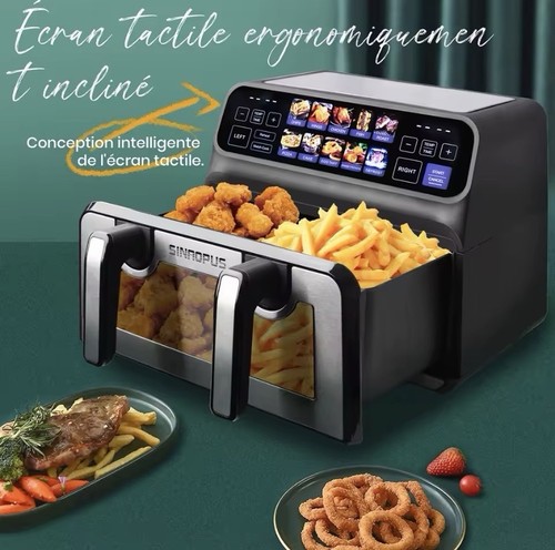 Air fryer double - fryer,