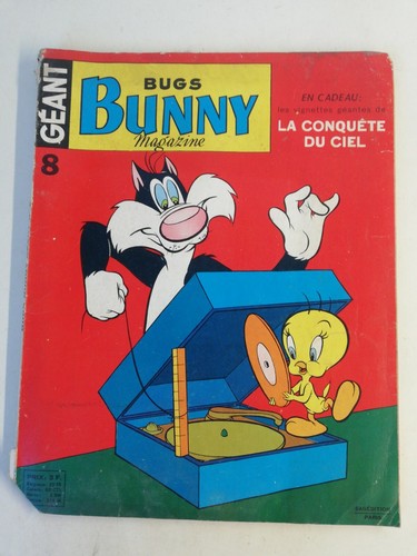 Bugs bunny magazine - bugs, géant