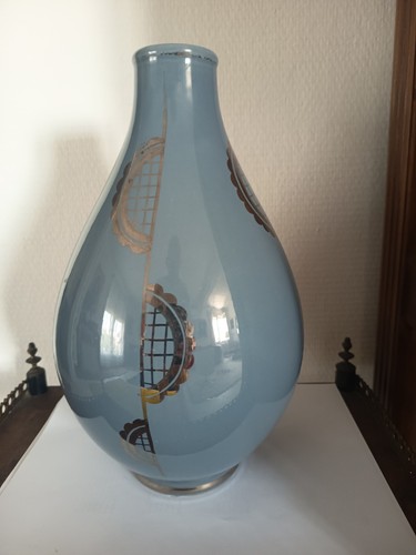 Grand vase art deco ceramique - art,