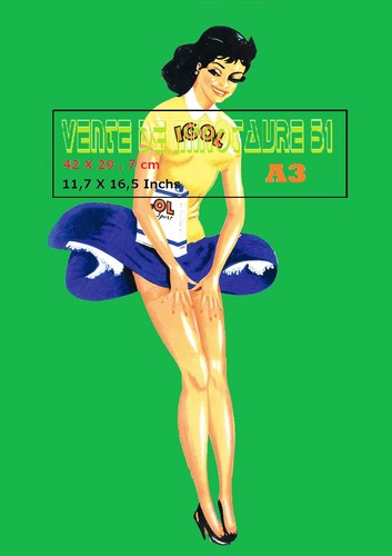 Pin igol 1950 poster a3 - up,
