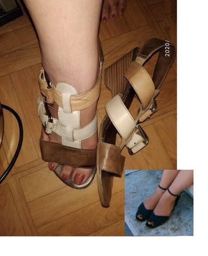 Lot sandales talons p38 - sandales,