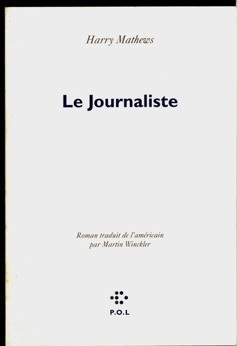 Harry mathews journaliste - harry, le
