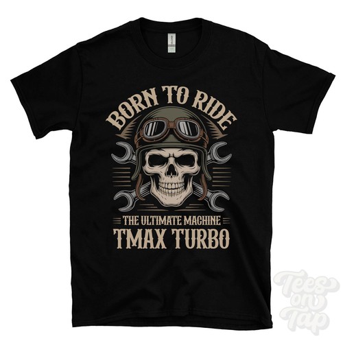 Tmax turbo motorcycle - turbo, t-shirt