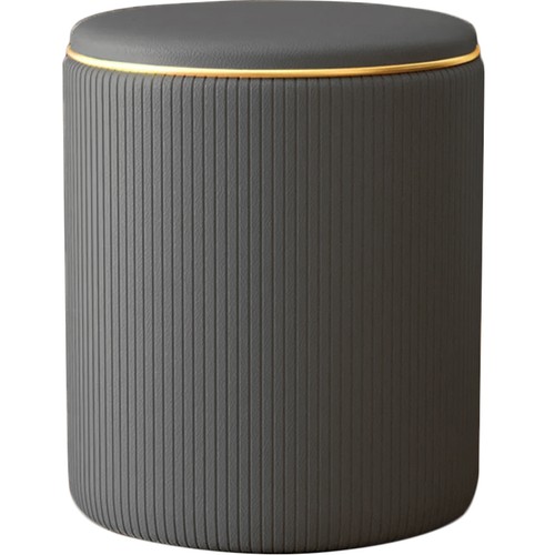 Pouf conteneur simili cuir - conteneur, en