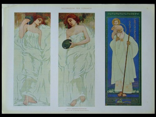 Figures art nouveau 1910 - art,