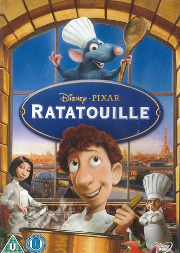 Ratatouille dvd brad - ratatouille, dvd,