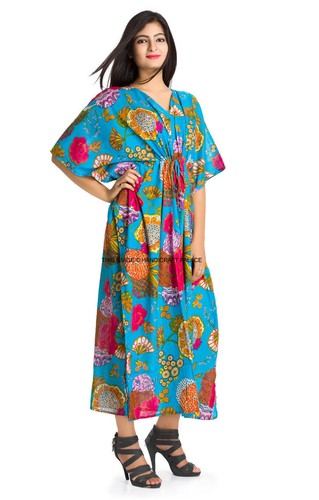 Anokhi coton long caftan - anokhi,