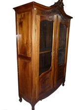 Armoire bibliothèque vitrine - armoire,