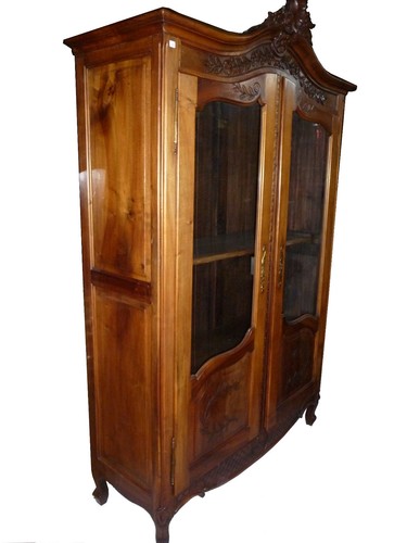 Armoire bibliothèque vitrine - armoire,