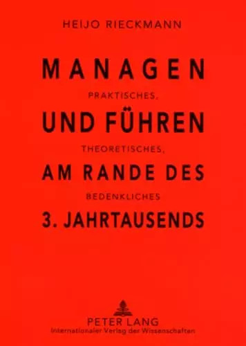 Managen und führen - und, am