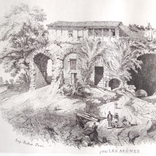 Périgueux les arènes - les, 1852