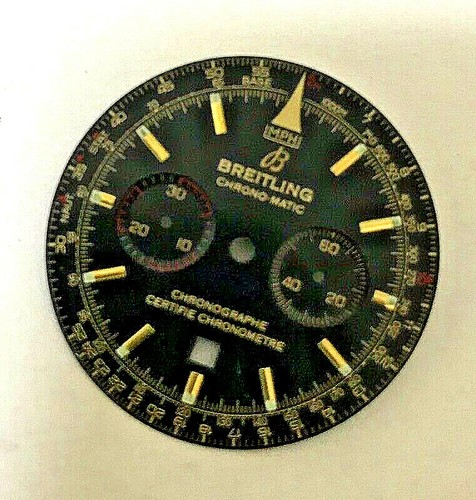 Cadran noir montre - , breitling