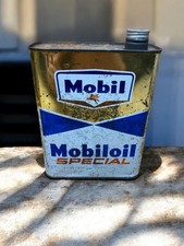 Bidon huile vintage mobil - d’huile,