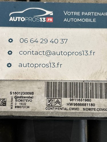 Calculateur moteur citroen - calculateur,