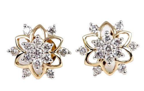 Boucles oreilles solitaire - boucles,