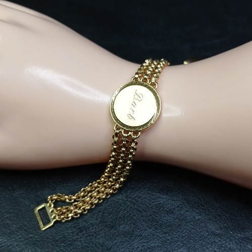 Vintage speidel gold tone - speidel,
