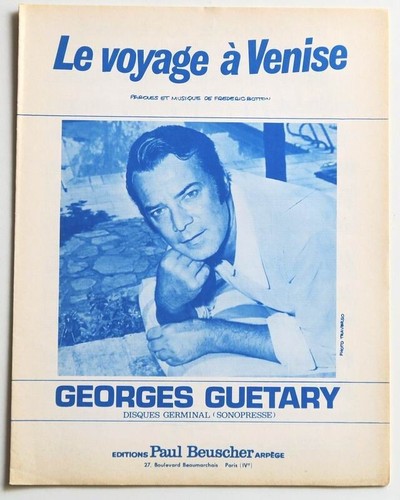 Partition vintage sheet music