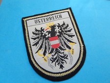 ECUSSON PATCH AUTRICHE  AUSTRIA OSTERREICH BLANC AIGLE NOIR