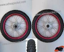Roue Avant Aluminium Rouge 14