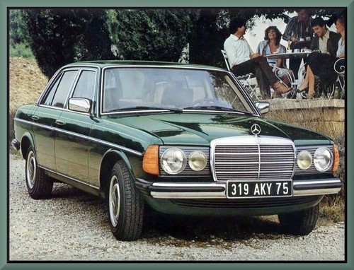 1975 mercedes benz 240 sedan - mercedes,