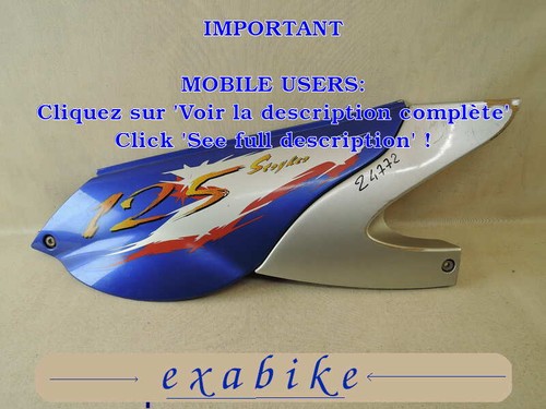 Cache lateral droit pour kymco - cache,