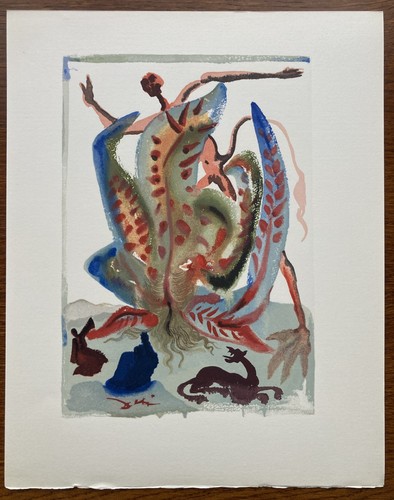 Dali gravure originale 1960 - gravure,