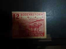  TIMBRE ALLEMAGNE GERMANY / Provinz sachsen