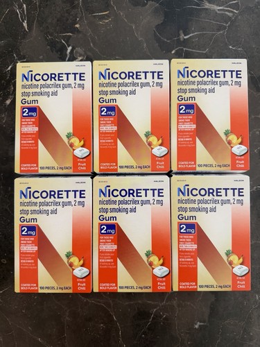 Lot nicorette 2mg - of, 6