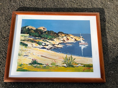 Tableau encadré paysage - , de