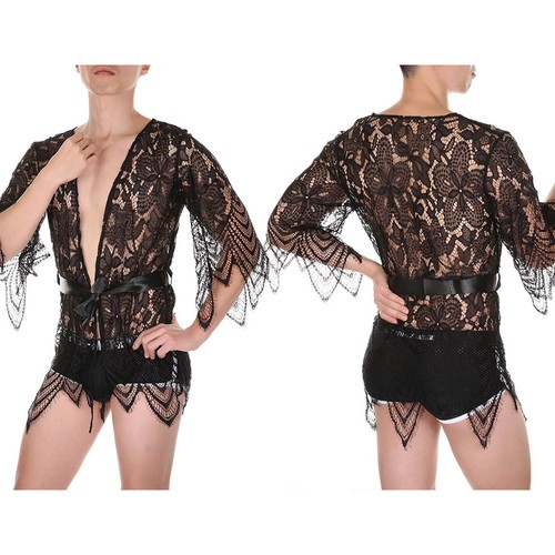 Cardigan homme col - , lingerie