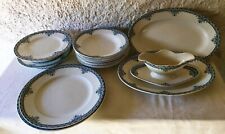 LOT VAISSELLES Vintage FAIENCE St-AMAND & HAMAGE Serie ANDRINOPLE Très Bon Etat