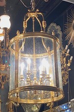 1950’ Lanterne En Bronze