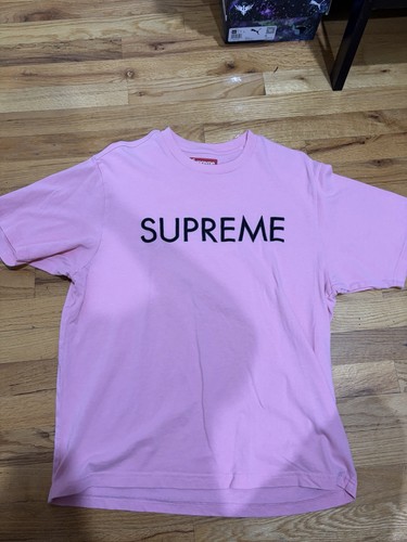 Supreme capital top pink - supreme,